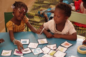 Apprendre en s'amusant grâce à l'imagier.